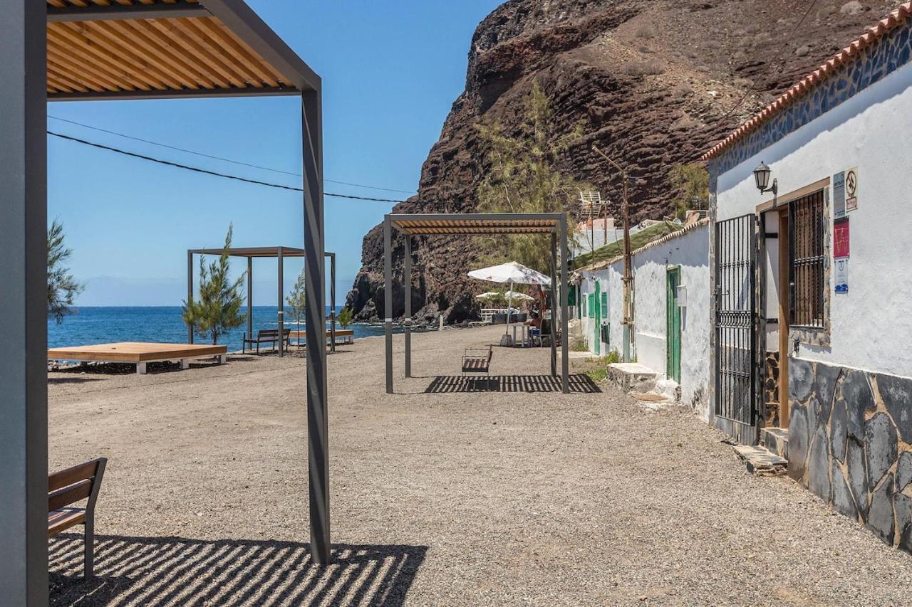 Casa Costera Playa De Tasarte Villa San Nicolas Luaran gambar