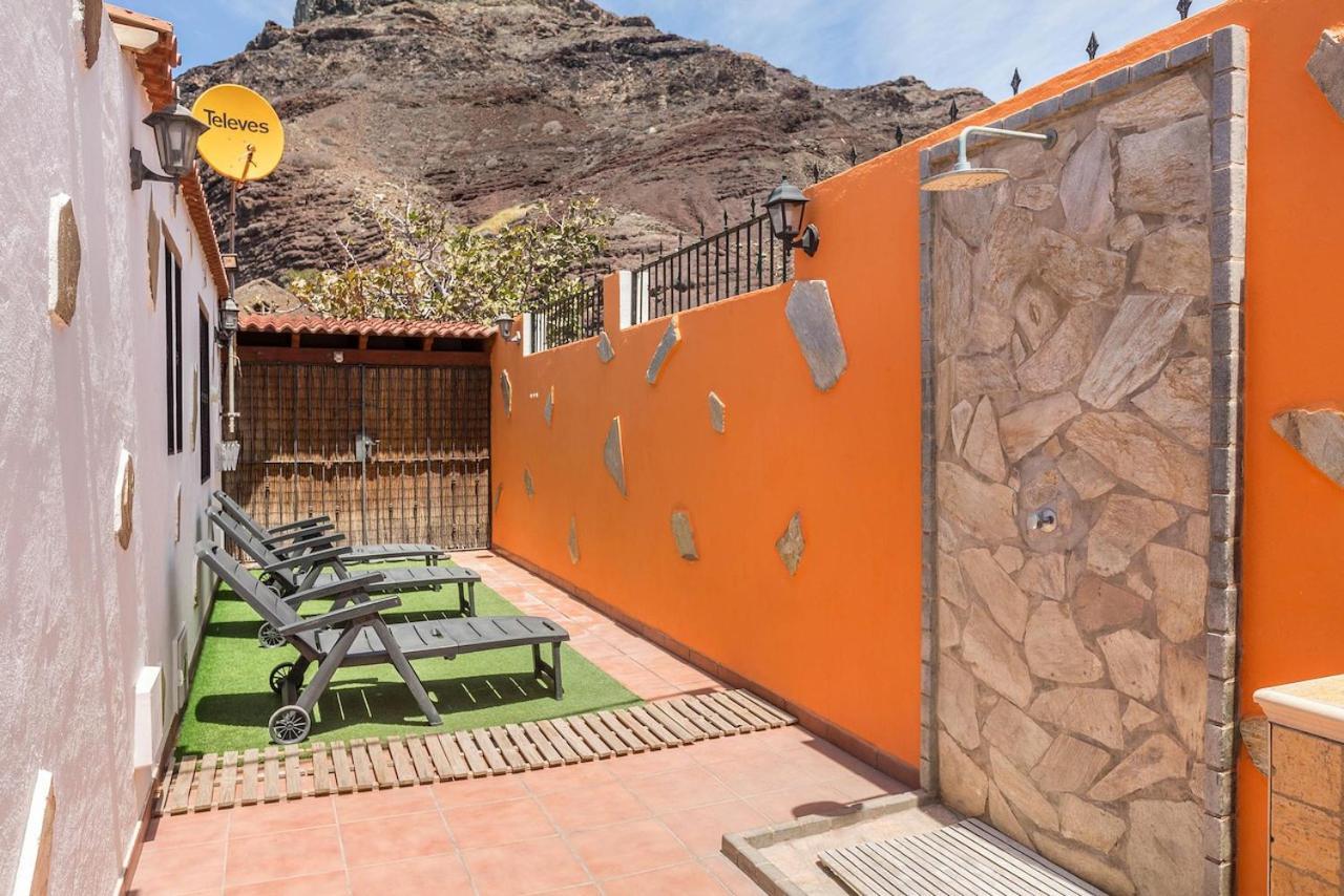 Casa Costera Playa De Tasarte Villa San Nicolas Luaran gambar